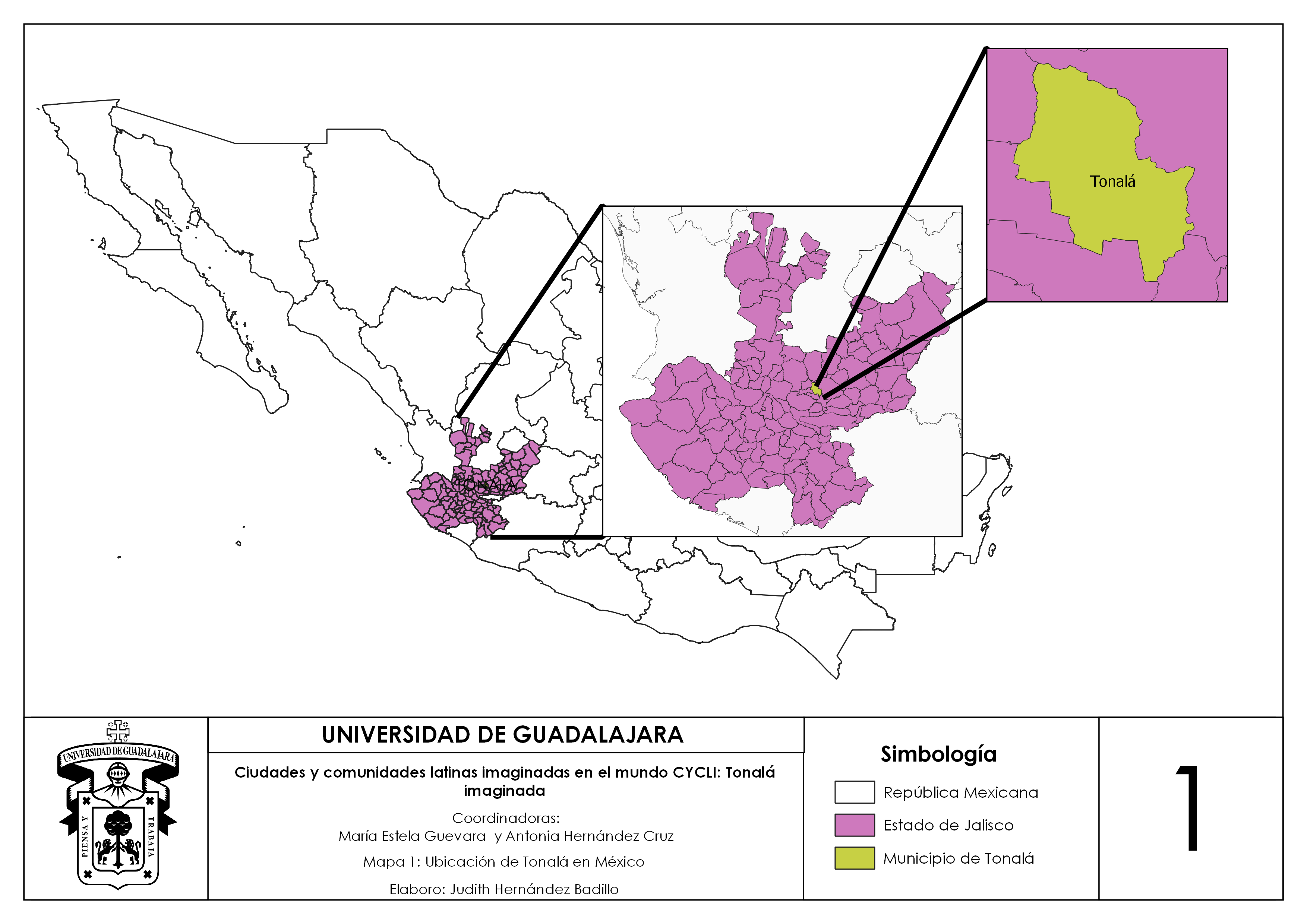 Ubicación de Tonalá, Jalisco.